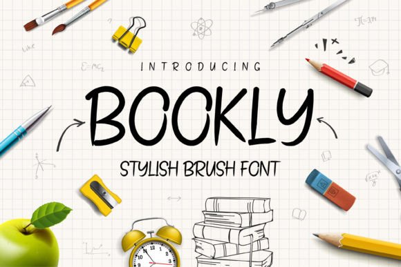 Bookly: A Sweet Brush Handwritten Font Review