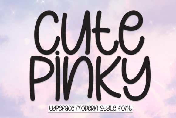 Cute Pinky: A Sweet Script Handwritten Font for Editorial Design