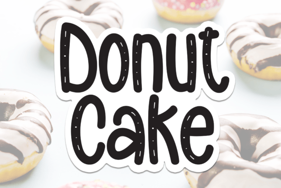 Donut Cake: A Sweet Handwritten Font for Modern Web Design Projects