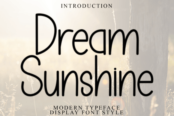 Dream Sunshine: A Stylish Script Font for Elegant Handmade Branding