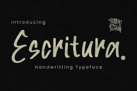 Escritura: A Premium Handwritten Font for Web Design