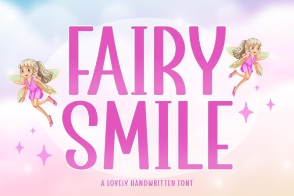 Fairy Smile: A Sweet Handwritten Font for Crafters