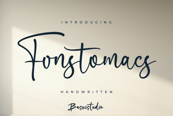 Fonstomacs: The Handwritten Font for Campaigns