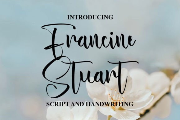 Francine Stuart: A Charming Handwritten Font Review