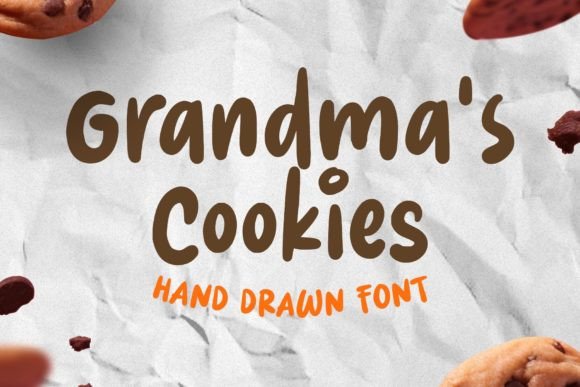 Grandma s Cookies: A Playful Handwriting Font for Handmade Designs