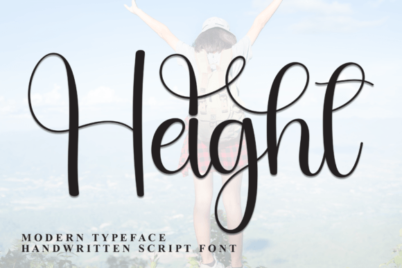 Height Font: A Free Download for Casual Handwritten Design Projects