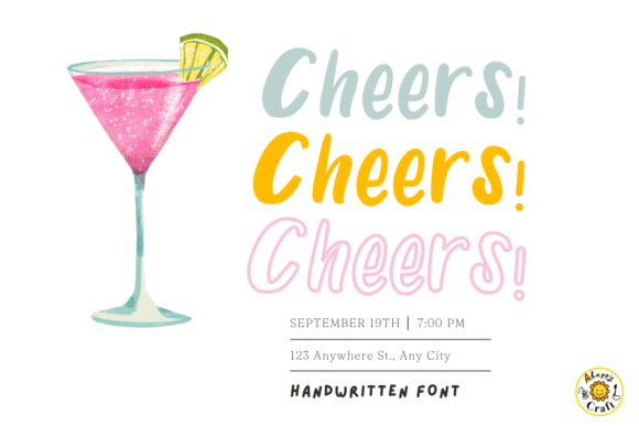 Joyful Day: A Sweet Handwritten Font for Business Branding