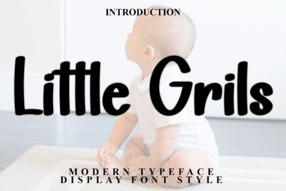 Little Girls: A Stylish Script Font for Elegant Handmade Branding and Invitations