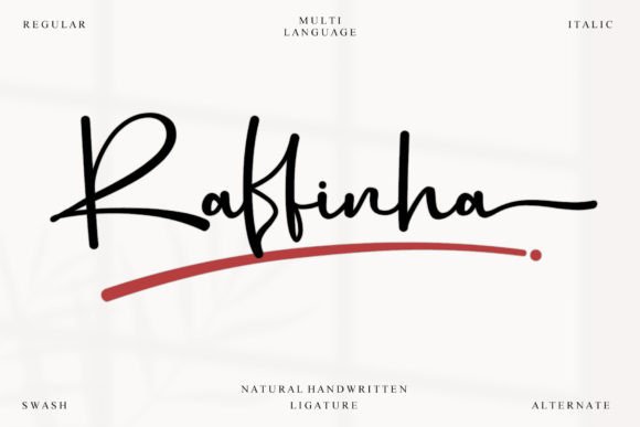 Raffinha: The Handwritten Font for Authentic Campaigns