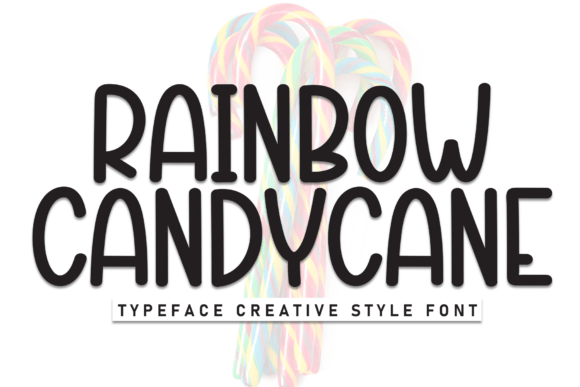 Rainbow Candycane: A Sweet Handwritten Font for Creative Branding