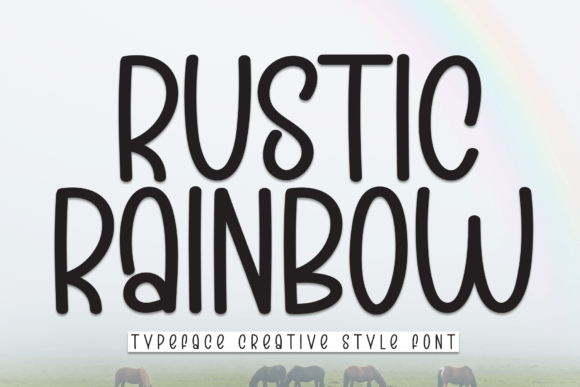 Rustic Rainbow: A Sweet Script Handwritten Font for Editorial Design