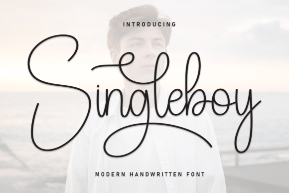 Singleboy: The Elegant Script Font for Modern Branding
