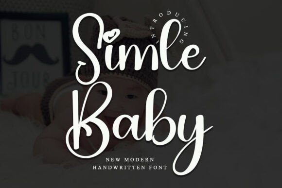 Smile Baby: A Sweet Handwritten Font for Business Branding