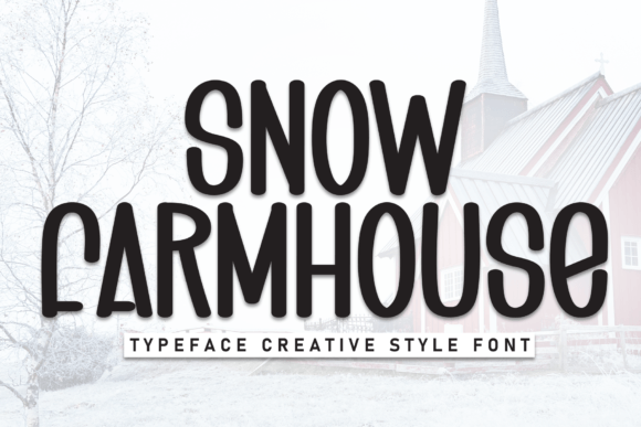 Snow Farmhouse: A Handwritten Font for Business Branding