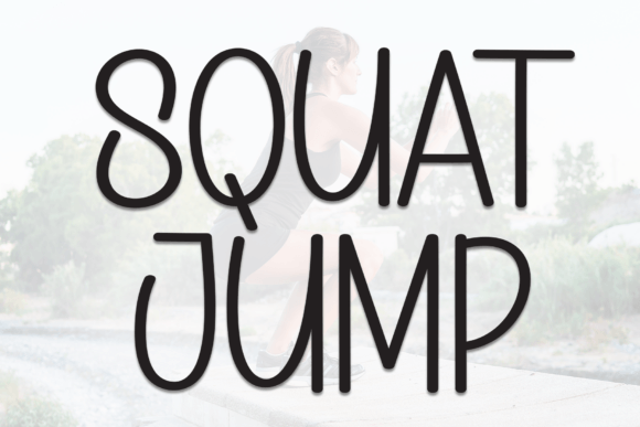 Squat Jump: A Sweet Handwritten Font for Modern Web Design
