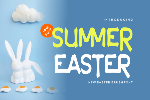 Summer Easter: A Sweet Handwritten Font for Campaigns