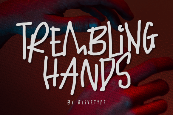 Trembling Hands: A Script Handwritten Font for Campaigns
