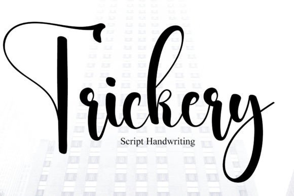 Trickery: A Charming Handwritten Font for Editors
